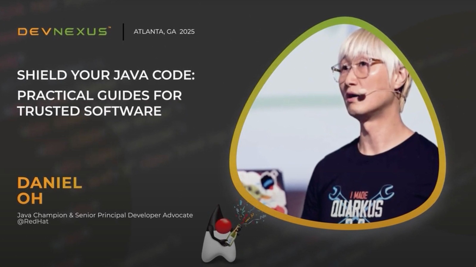 Shield your Java Code: Practical Guides for Trusted Software with Daniel Oh