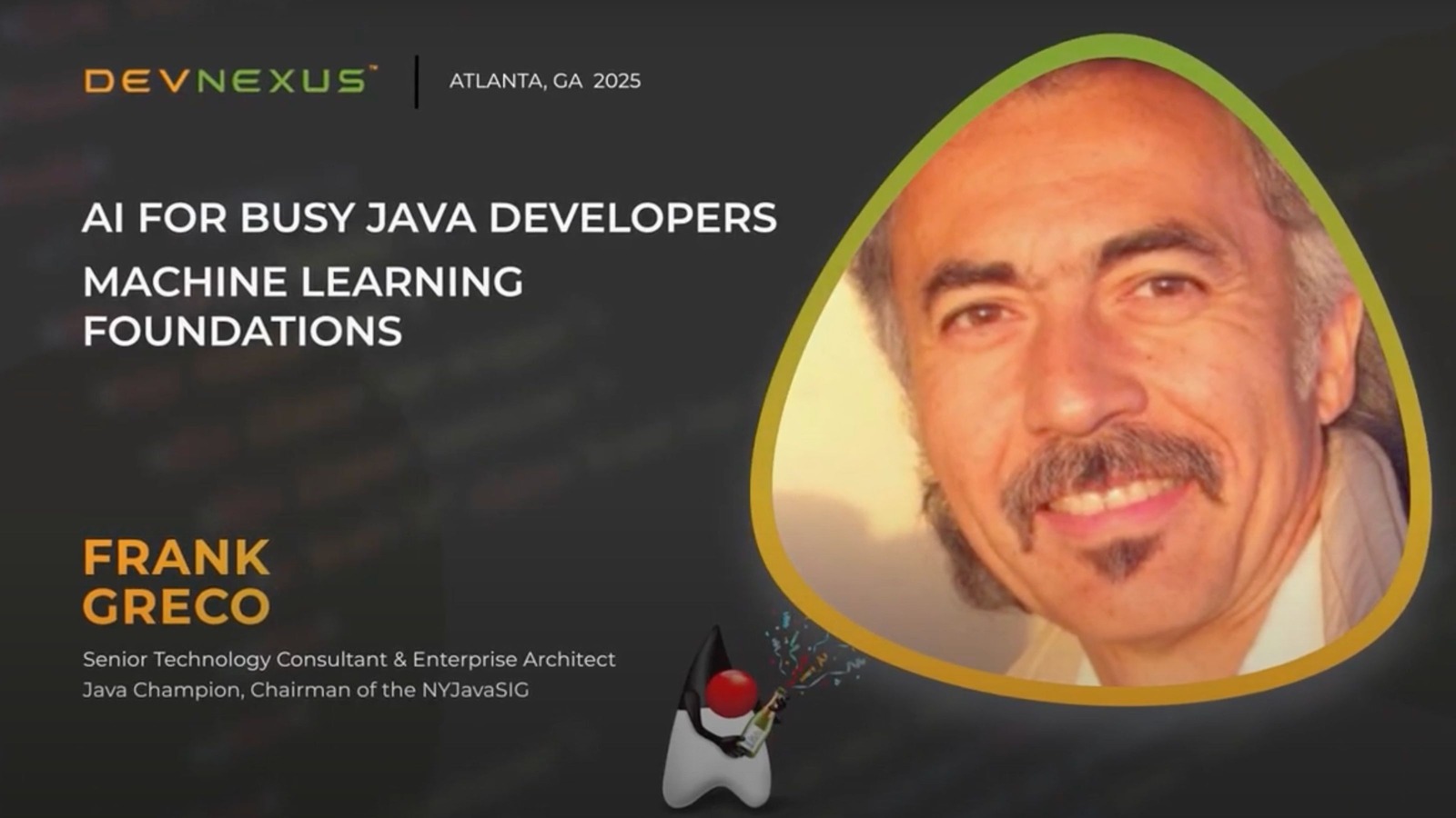 AI for Busy Java Developers with Frank Greco