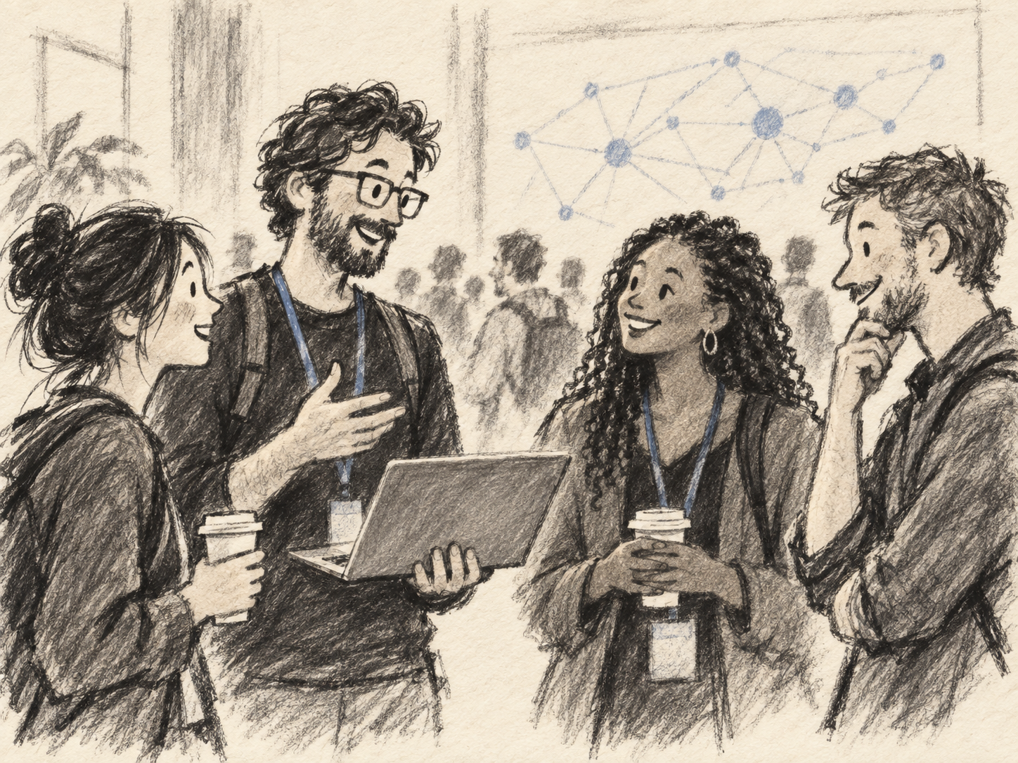 In the Age of AI, the Hallway Track Matters More Than Ever